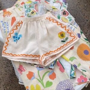 VRG GRL embroidered shorts